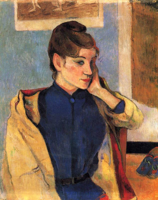 Paul Gauguin Portrait of Madelaine Bernard Sweden oil painting art